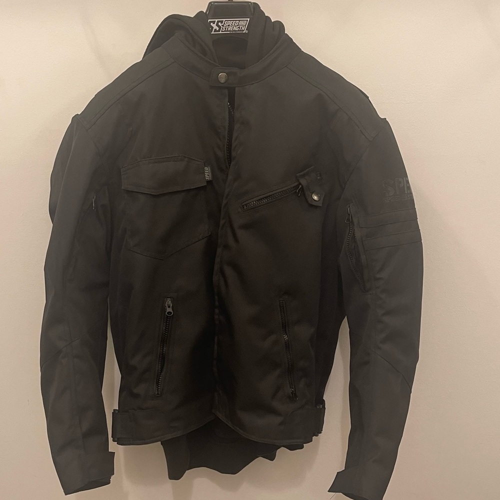 Motorcycle textile Jacket 2 jackets in one with armor. Speed and Strength